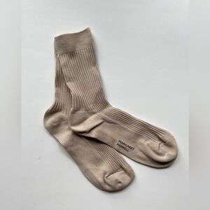 Margaret Howell Beige Casual Socks